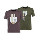 PARFORCE ESSENTIAL - Herren Doppelpack T-Shirts Keiler + Rehbock