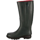PARFORCE ESSENTIAL - Gummistiefel mit Reißverschluss und Neoprenfutter - Oliv