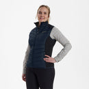 DEERHUNTER - Damen Caroline Wattierte Weste - Dark Blue