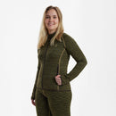 DEERHUNTER - Damen Insulated Fleecejacke - Green Melange