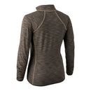 DEERHUNTER - Damen Insulated Fleecejacke - Brown Melange