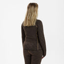 DEERHUNTER - Damen Insulated Fleecejacke - Brown Melange