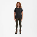 DEERHUNTER - Damen Basis T-Shirt im 2er Pack - Brown Leaf Melange