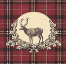 FRITZMANN - Zelltuchservietten - Hirsch