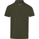 PARFORCE - Herren Poloshirt mit Waldtier-Detail Oliv/Schwarz