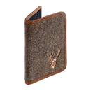 FRITZMANN - Jagdscheinetui aus Wollfilz mit Leder