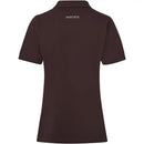 PARFORCE - Damen Poloshirt mit Waldtier-Detail Braun/Orange