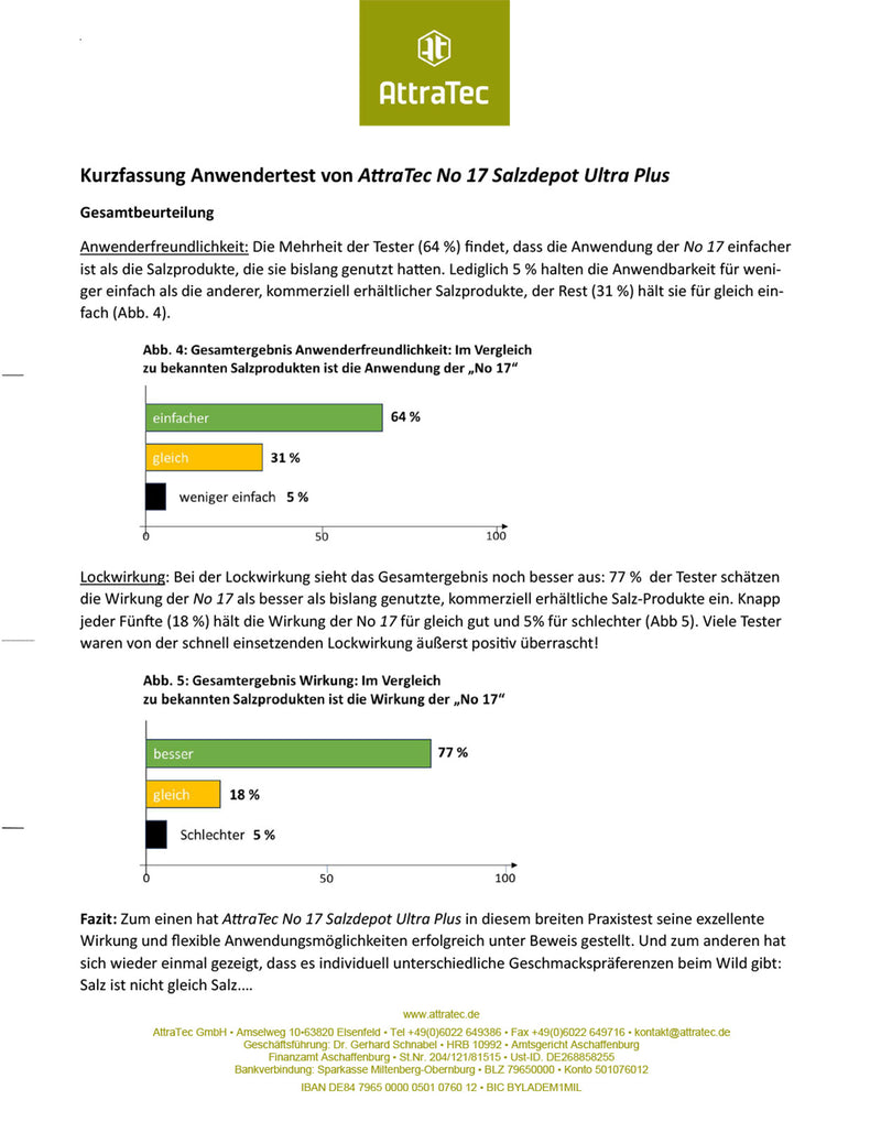 ATTRATEC - No 17 Salzdepot Ultra Plus 2 kg Eimer