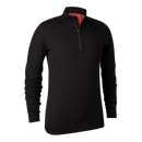 DEERHUNTER - Herren Quinn Merino-Unterhemd mit 1/2- Reißverschluss