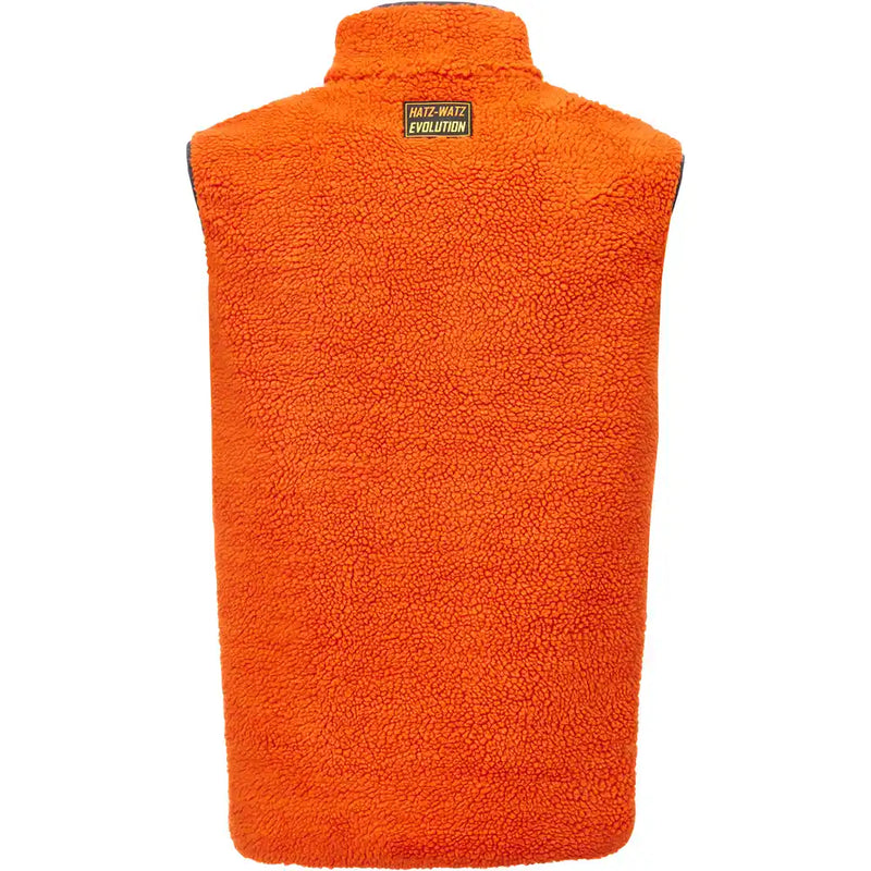 PARFORCE - Herren Isolation-Faserpelzweste Hatz-Watz Orange