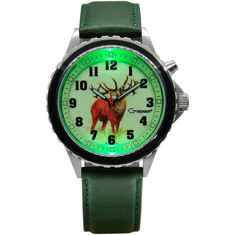 GREINER® - Armbanduhr "Hirsch"