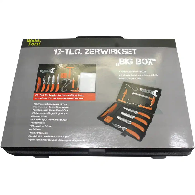 WALD & FORST - Zerwirk-Set Big Box 13-tlg.