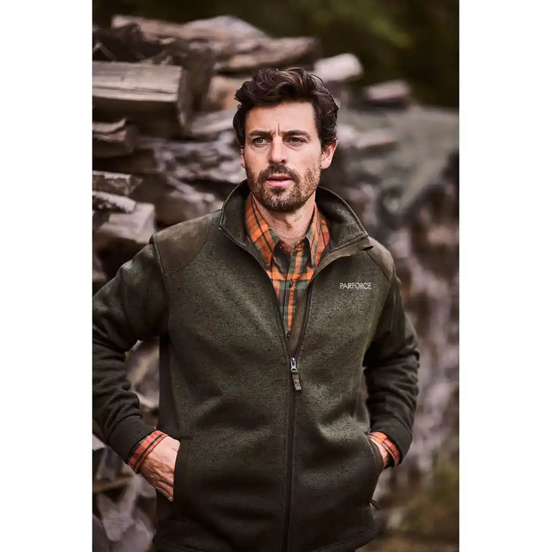 PARFORCE - Herren Jagd-Strickfleecejacke Eifel