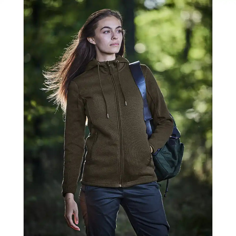 PARFORCE - Damen Strickfleecejacke Visby