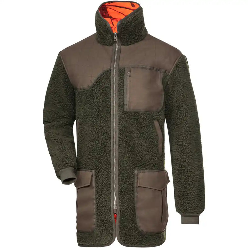 WALD & FORST - Herren Faserpelz-Wendejacke