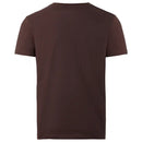 PARFORCE - Herren T-Shirt mit V-Ausschnitt im Doppelpack Braun