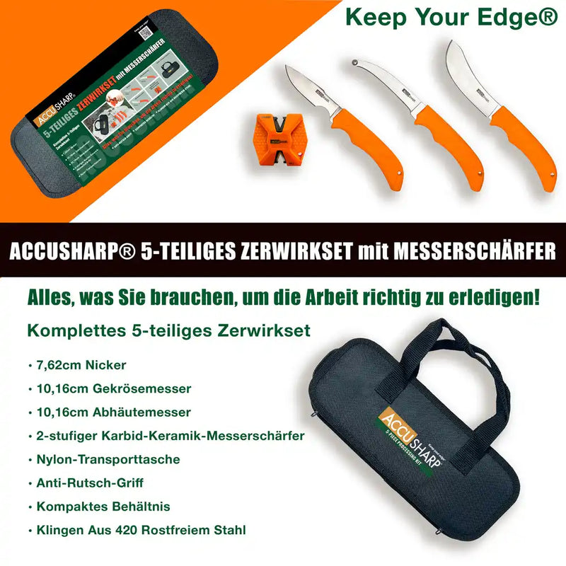 ACCUSHARP - Zerwirk-Set 5-tlg.