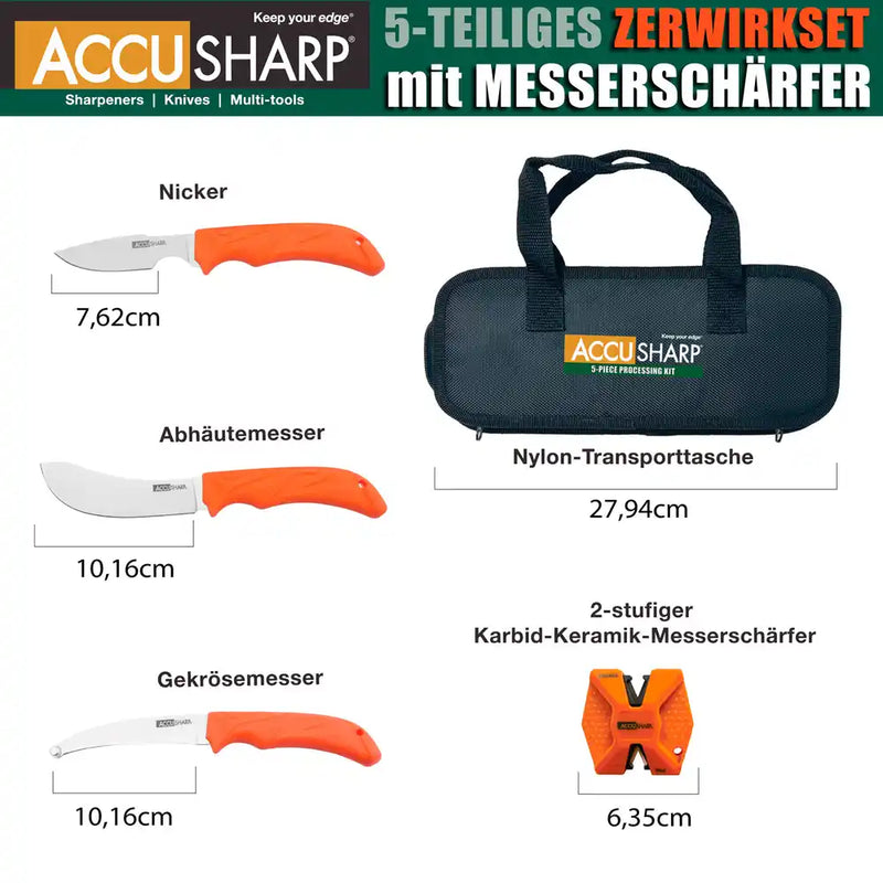 ACCUSHARP - Zerwirk-Set 5-tlg.