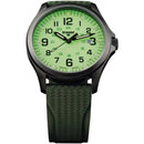 Traser - Armbanduhr P67 Officer Pro GunMetal Limette