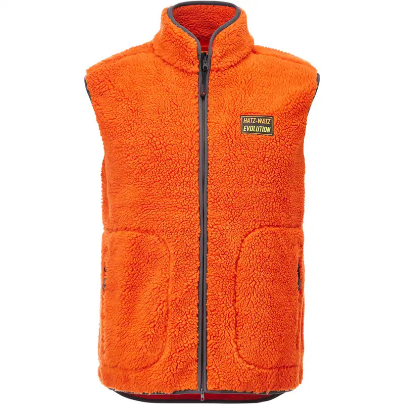 PARFORCE - Herren Isolation-Faserpelzweste Hatz-Watz Orange