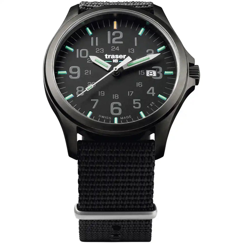 TRASER - Armbanduhr P67 Officer Pro GunMetal Schwarz