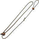 HORSE GEAR - Dreifach-Leine 2m Länge oliv