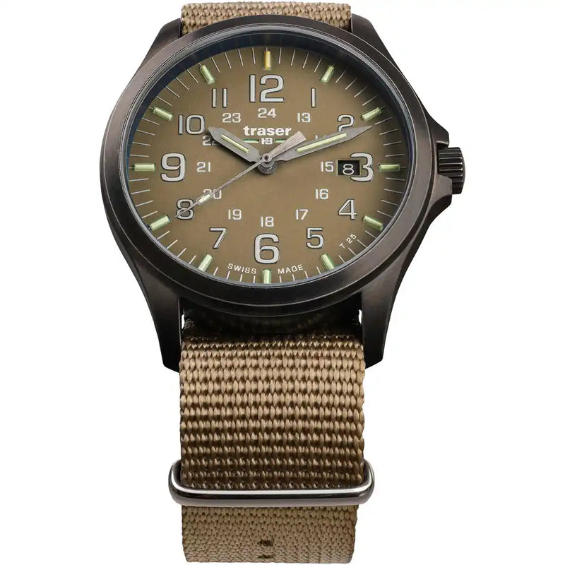 TRASER - Armbanduhr P67 Officer Pro GunMetal Khaki