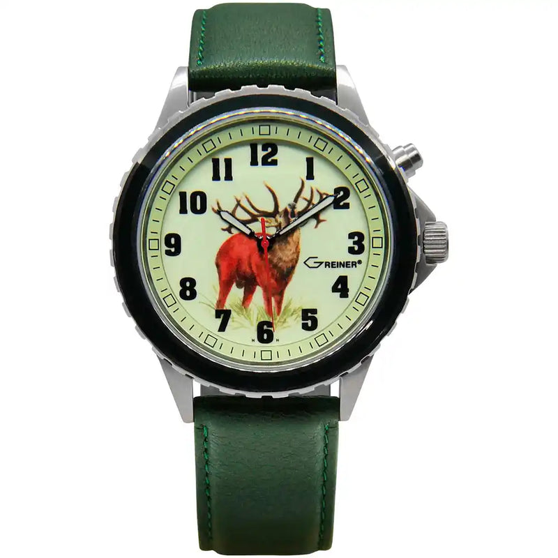 GREINER® - Armbanduhr "Hirsch"