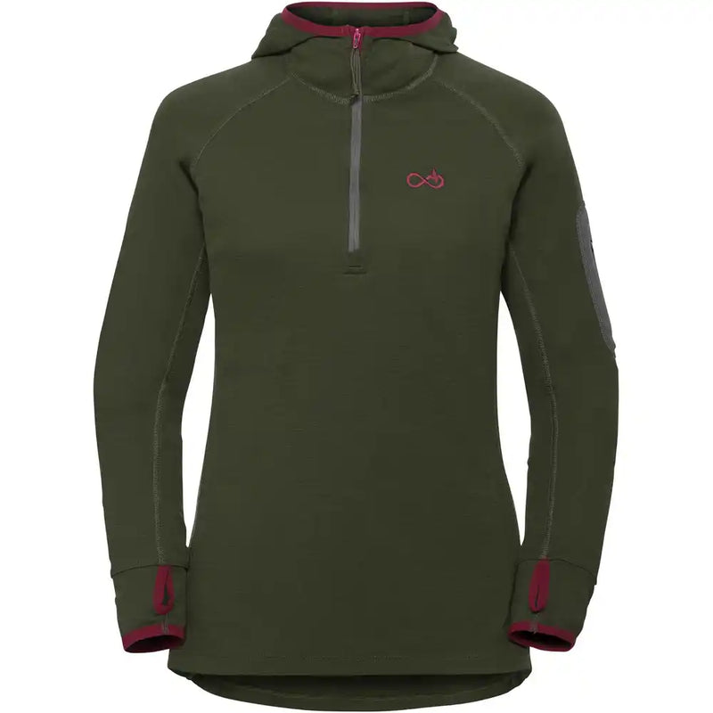 MERKEL GEAR - Damen Merino Hoodie Ws