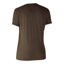 DEERHUNTER - Damen Basis T-Shirt im 2er Pack - Brown Leaf Melange
