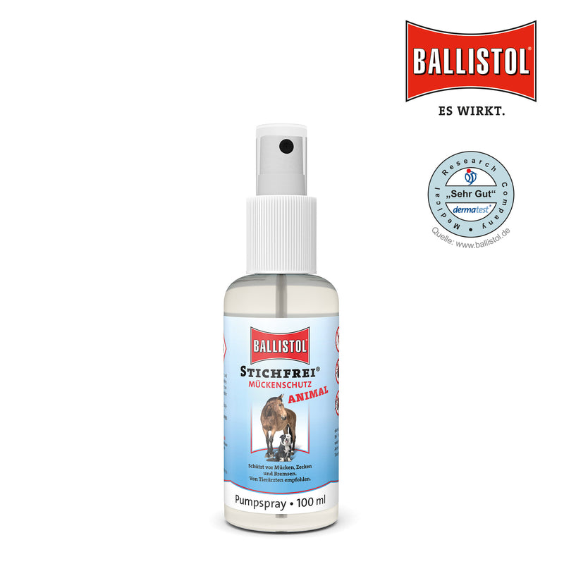 BALLISTOL - Stichfrei® Anti-Mückenschutz für Tiere 100 ml Pumpspray