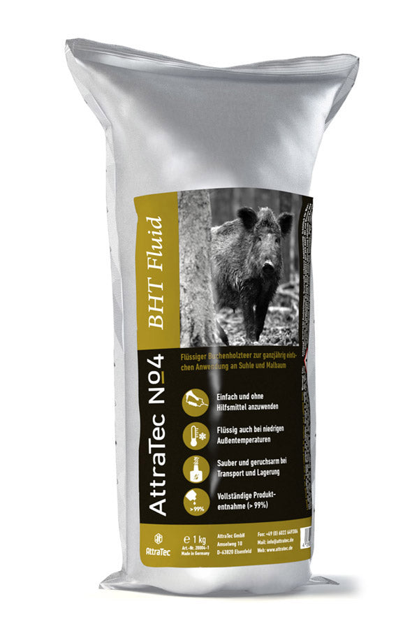 ATTRATEC - No 4 Buchenholzteer Fluid 1 kg Beutel