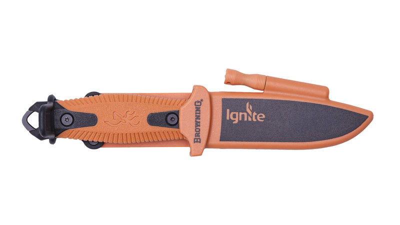 BROWNING - Jagdmesser Ignite 2 schwarz / orange