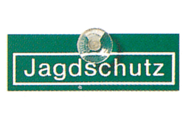 Autoschild Jagdschutz