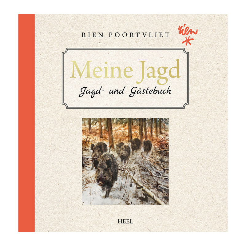 RIEN POORTVLIET - ''Meine Jagd'' Jagd- und Gästebuch