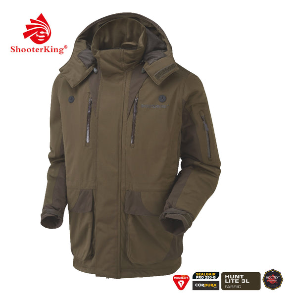 SHOOTERKING - Herren Winterjacke Huntfex Primaloft