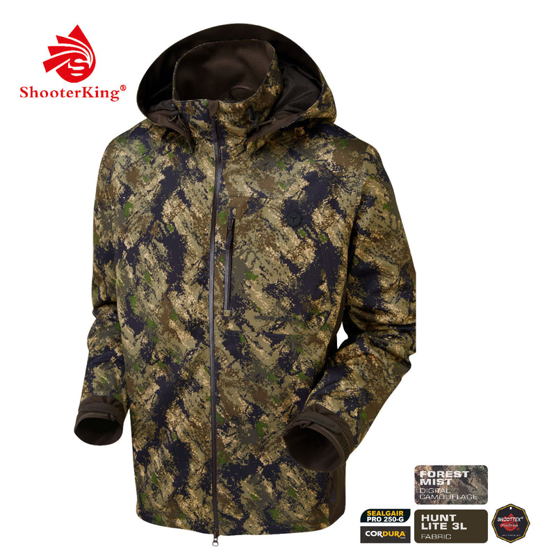 SHOOTERKING - Herren Huntflex Jacke Digital Camo Forest Mist