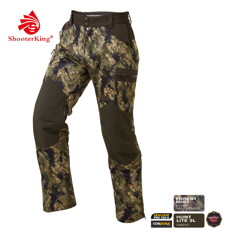 SHOOTERKING - Herren Huntflex Hose Digital Camo Forest Mist