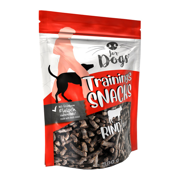 FOR DOGS - Trainingssnacks Rind 300gr.