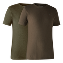 DEERHUNTER - Herren Basic T-Shirt im 2er-Pack verschiedene Farben