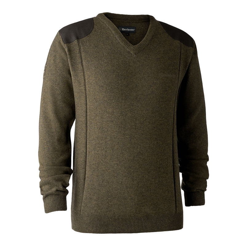 DEERHUNTER - Herren Sheffield Pullover mit V-Ausschnitt