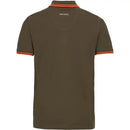 PARFORCE - Herren Poloshirt Oliv/Orange